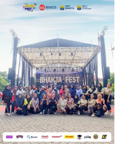 Keseruan Zumba Turut Menambah Kemeriahan Serangkaian Acara Bhakta Fest 2024