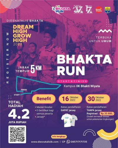 Sehat dan Bugar Bersama Bhakta Run