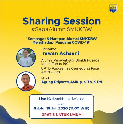 Semangat dan Harapan Alumni SMKKBW Menghadapi Pandemi Covid-19
